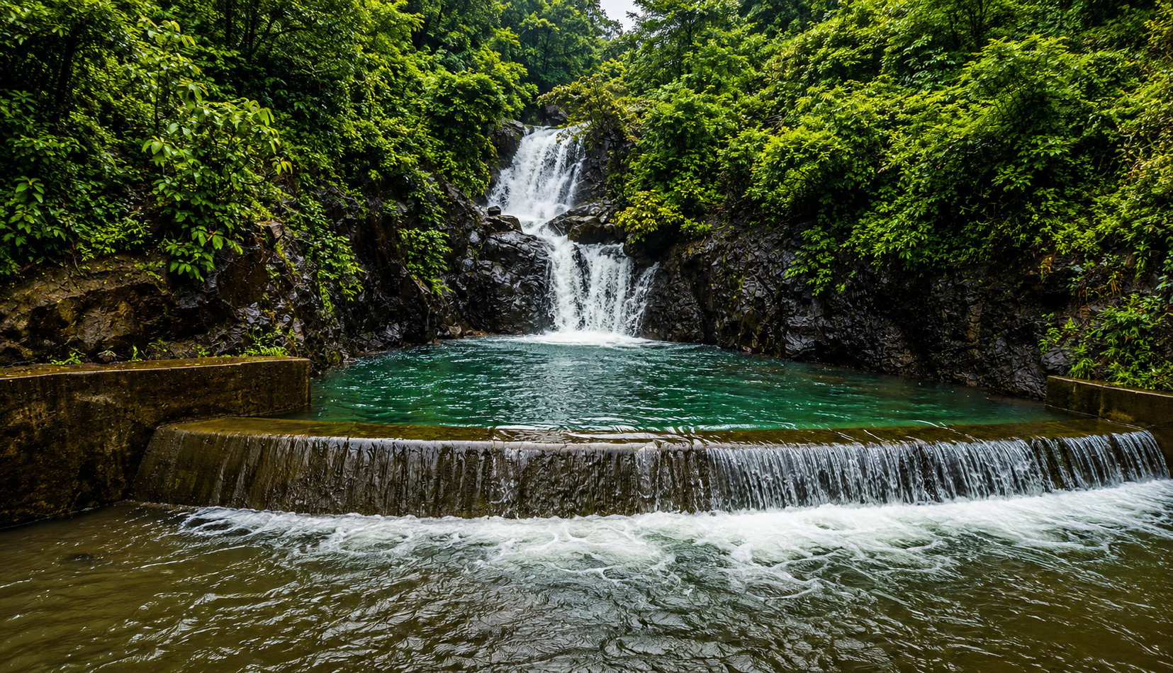 Parule Waterfall (Pombhurle Waterfall)